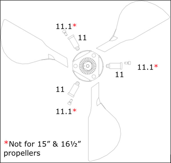 Gori 3Blade Folding Propeller With Overdrive Sail Fast